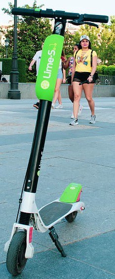 paris lime scooters