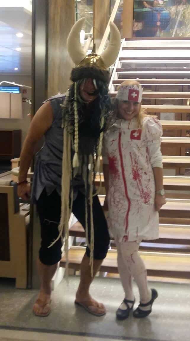 Haloween night on Viking Baldur