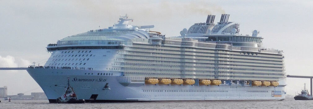 mega cruise ships at risk