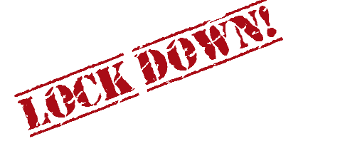 lock down with coronavirus
