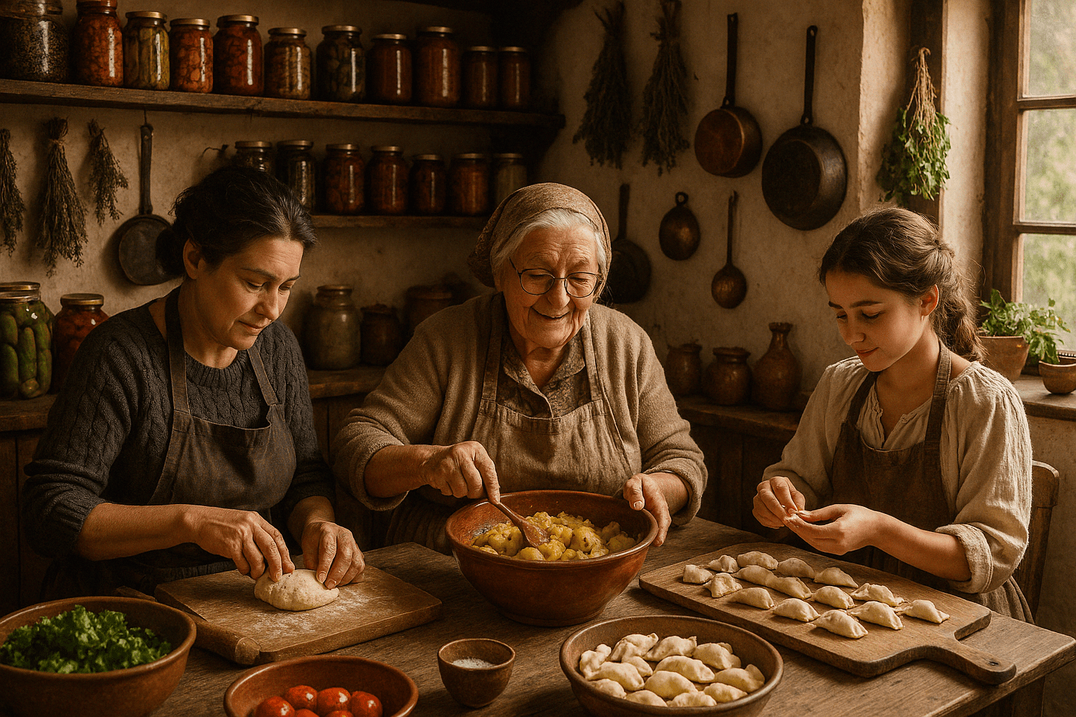 Family life in Eastern Europe