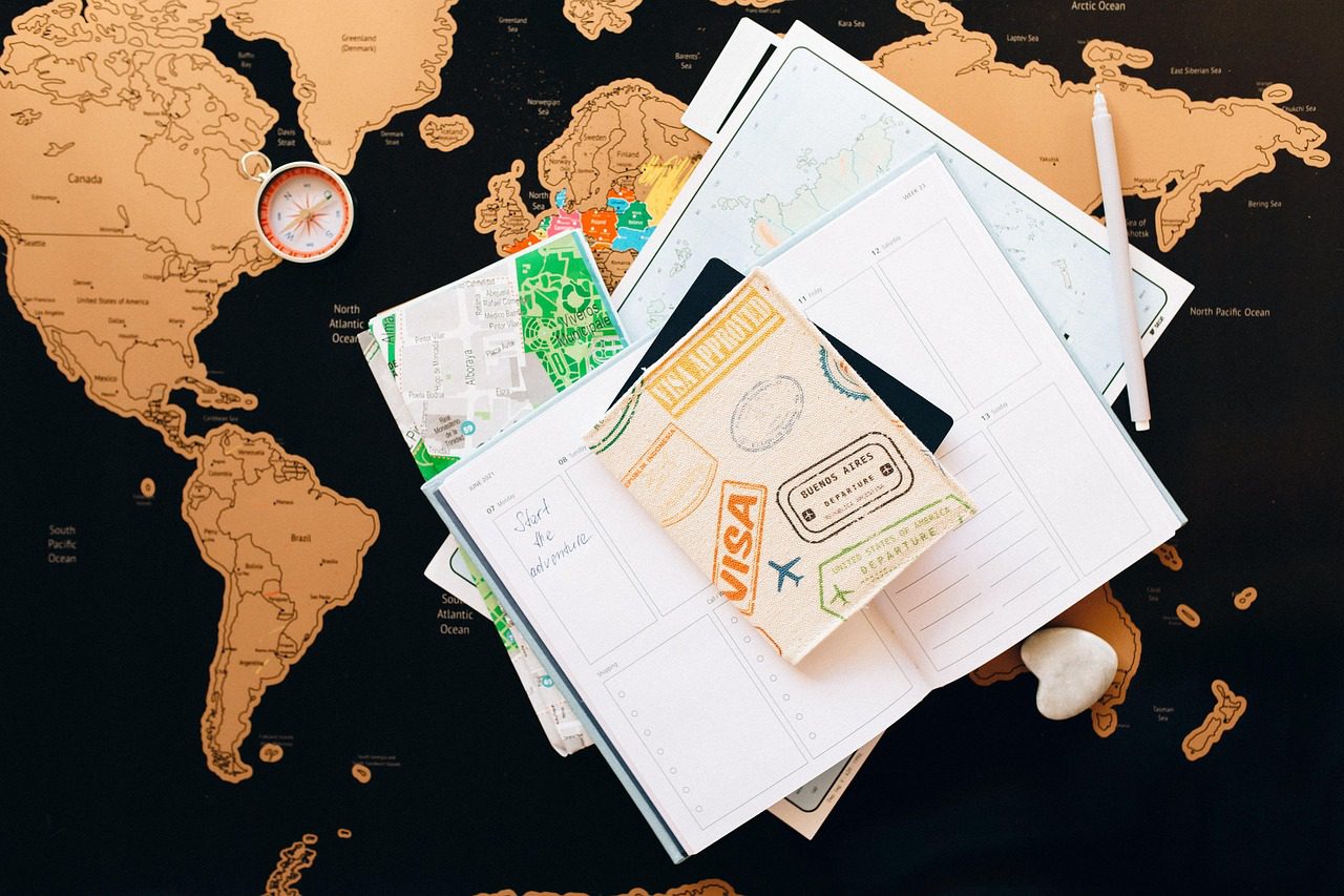 Passport and visas getting prepared