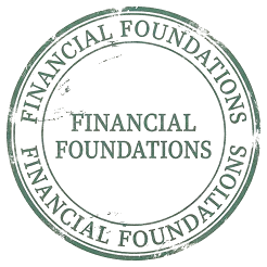 Financial Foundations — postage stamp illustration