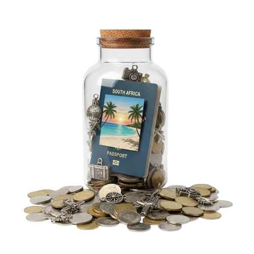Travel savings visual graphic
