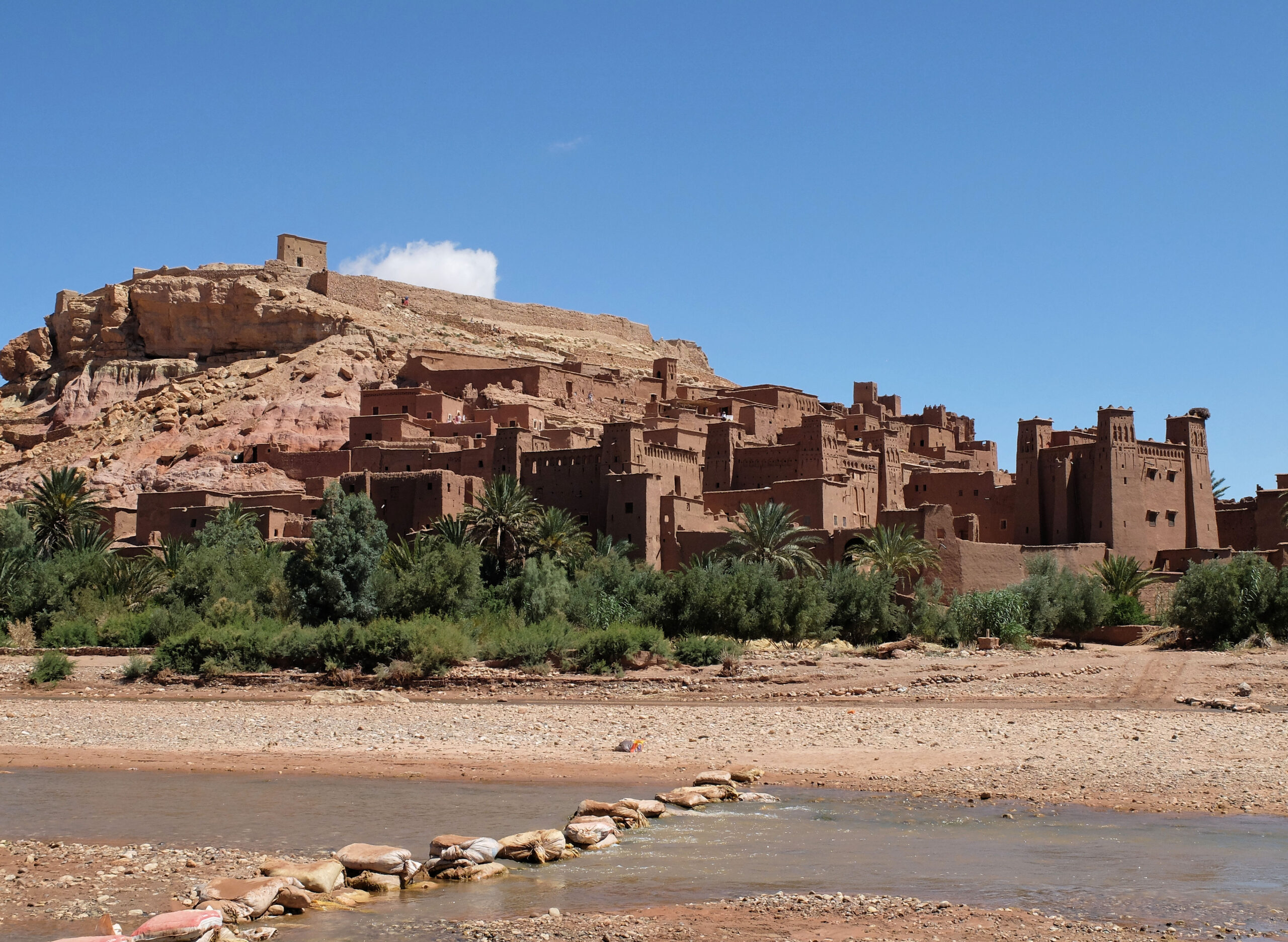 Ait Benhaddou fortified ksar in Morocco