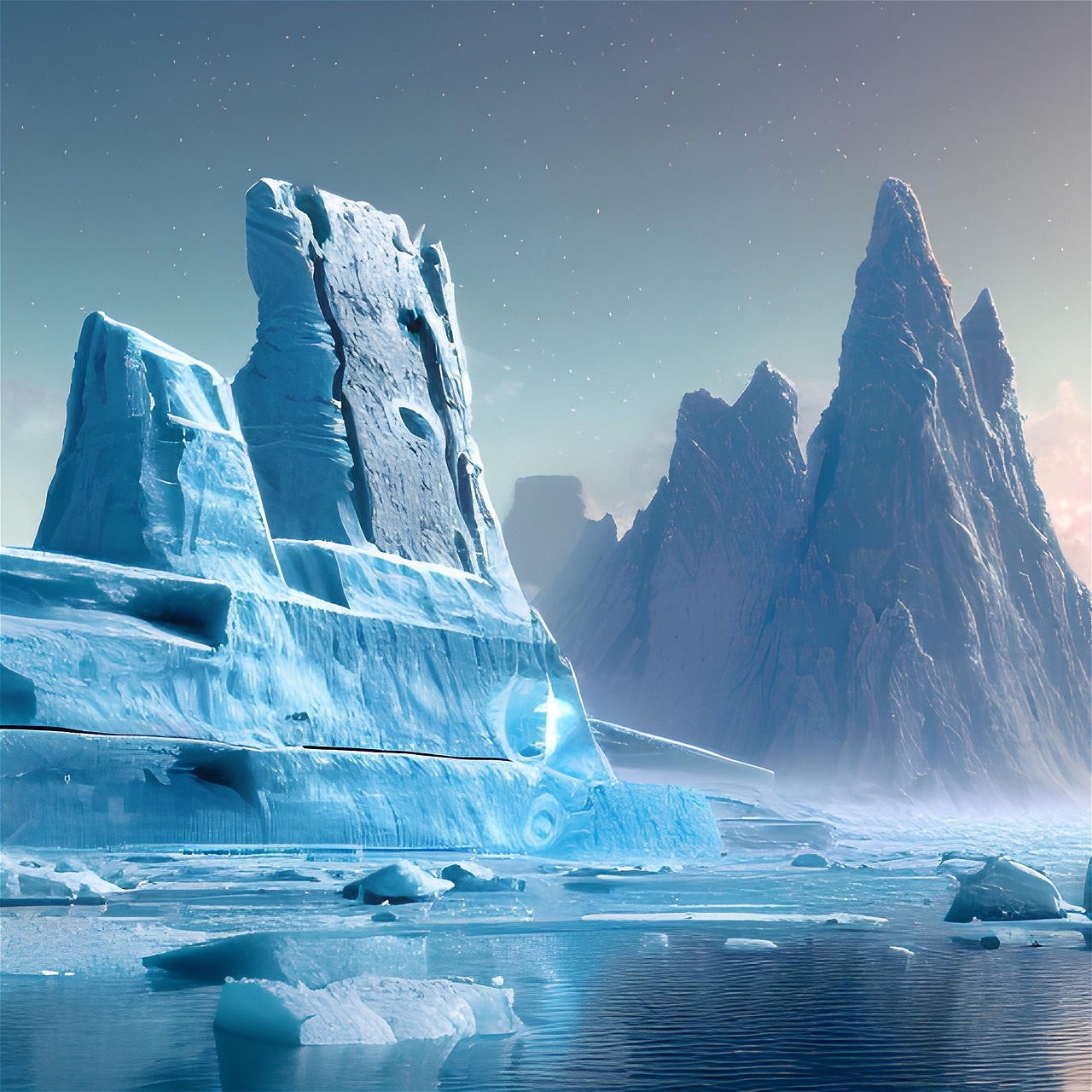 Antarctica landscape
