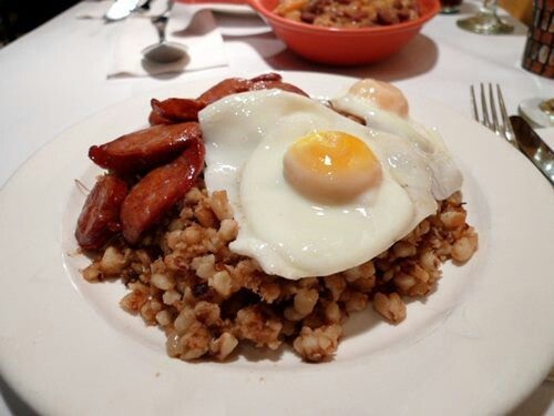 Cachupa served in Cabo Verde style