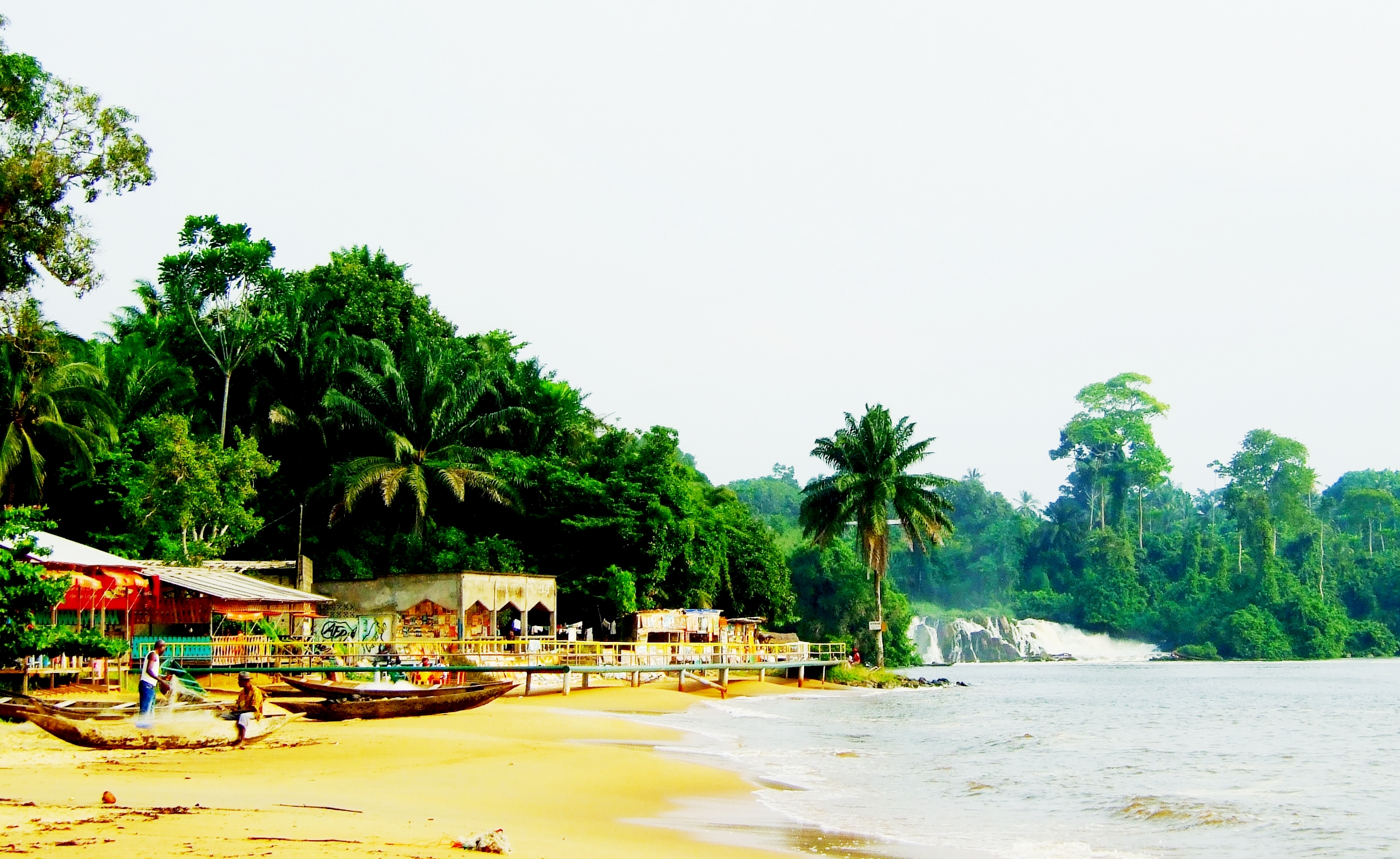 Lobé Falls near Kribi, Cameroon