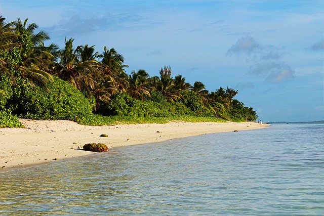 Hulhumalé waterfront in Maldives