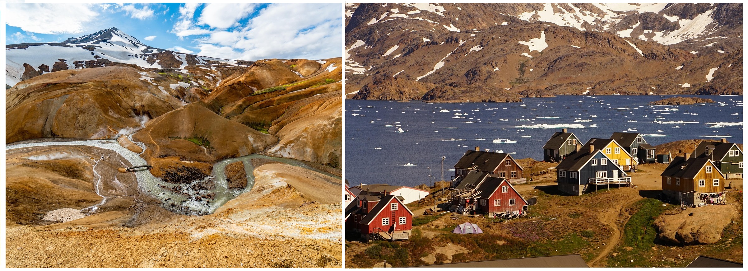 Iceland and Greenland travel hub image