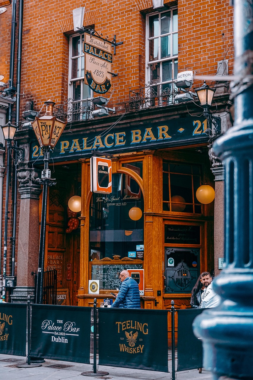 A welcoming pub scene representing everyday culture in the British Isles