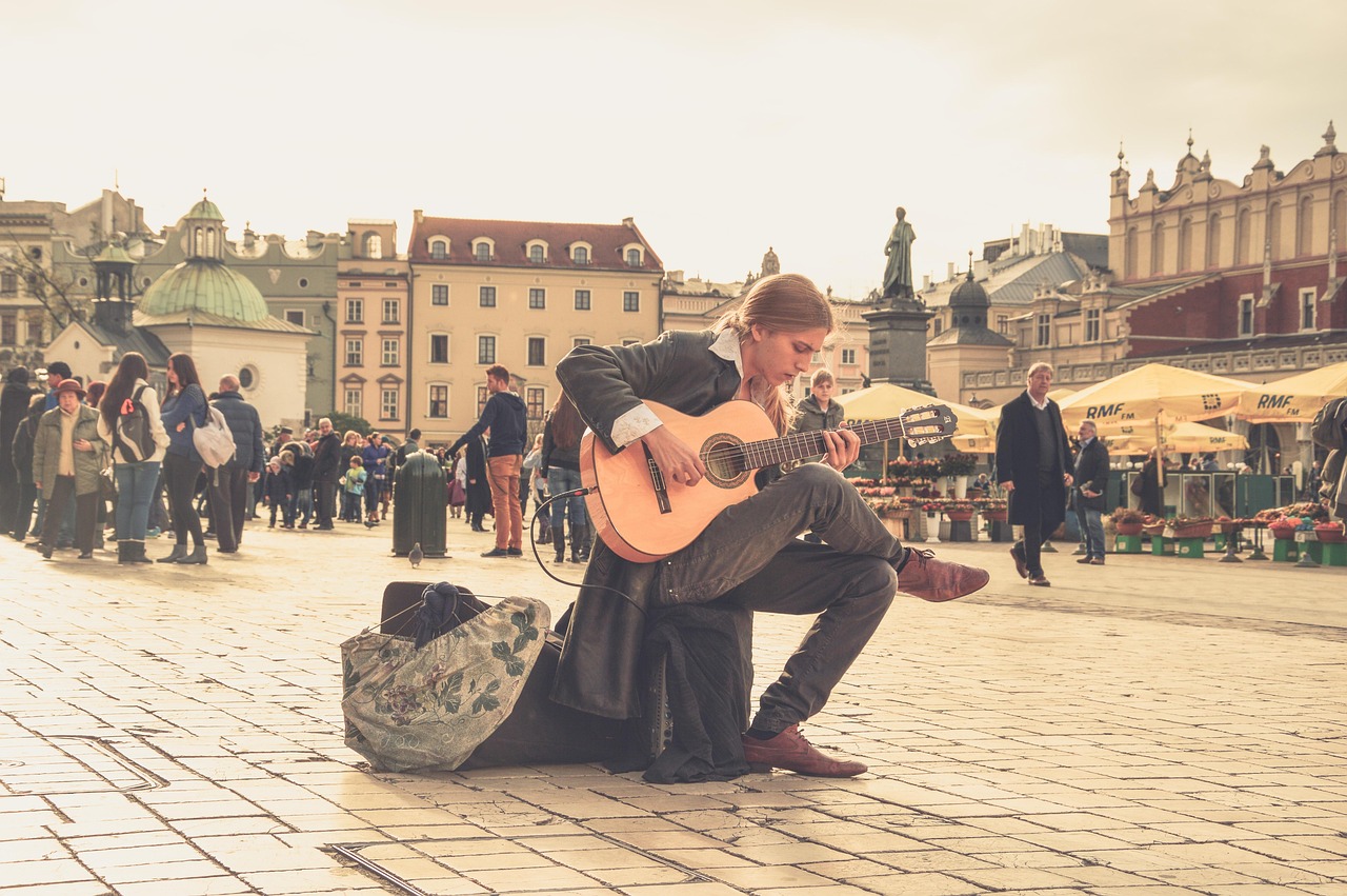 Poland: local street life and café culture
