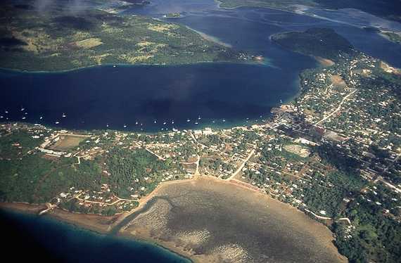 Neiafu in Vava'u island group, Tonga