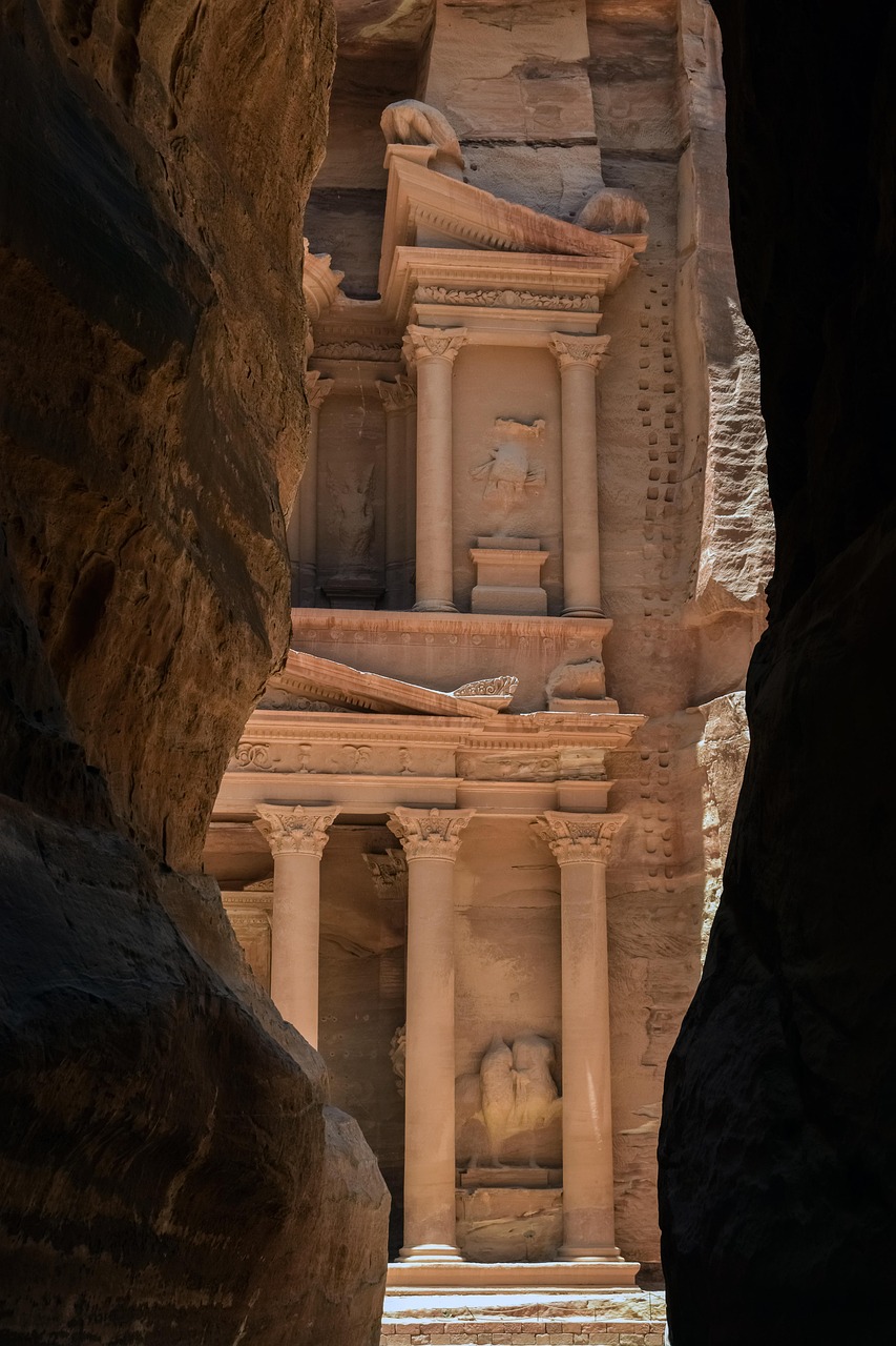 The Treasury at Petra, Jordan