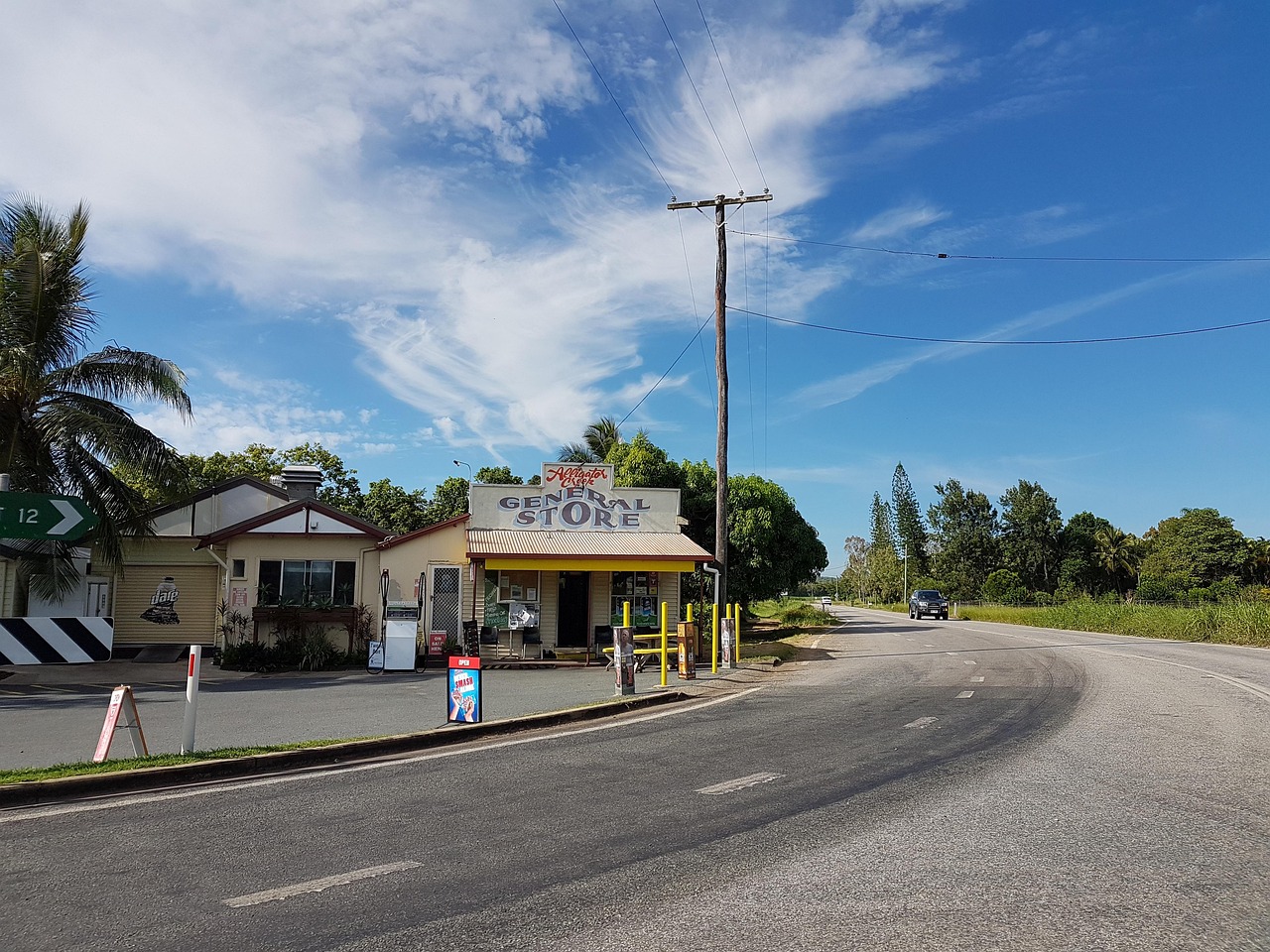 Outback town in Australia