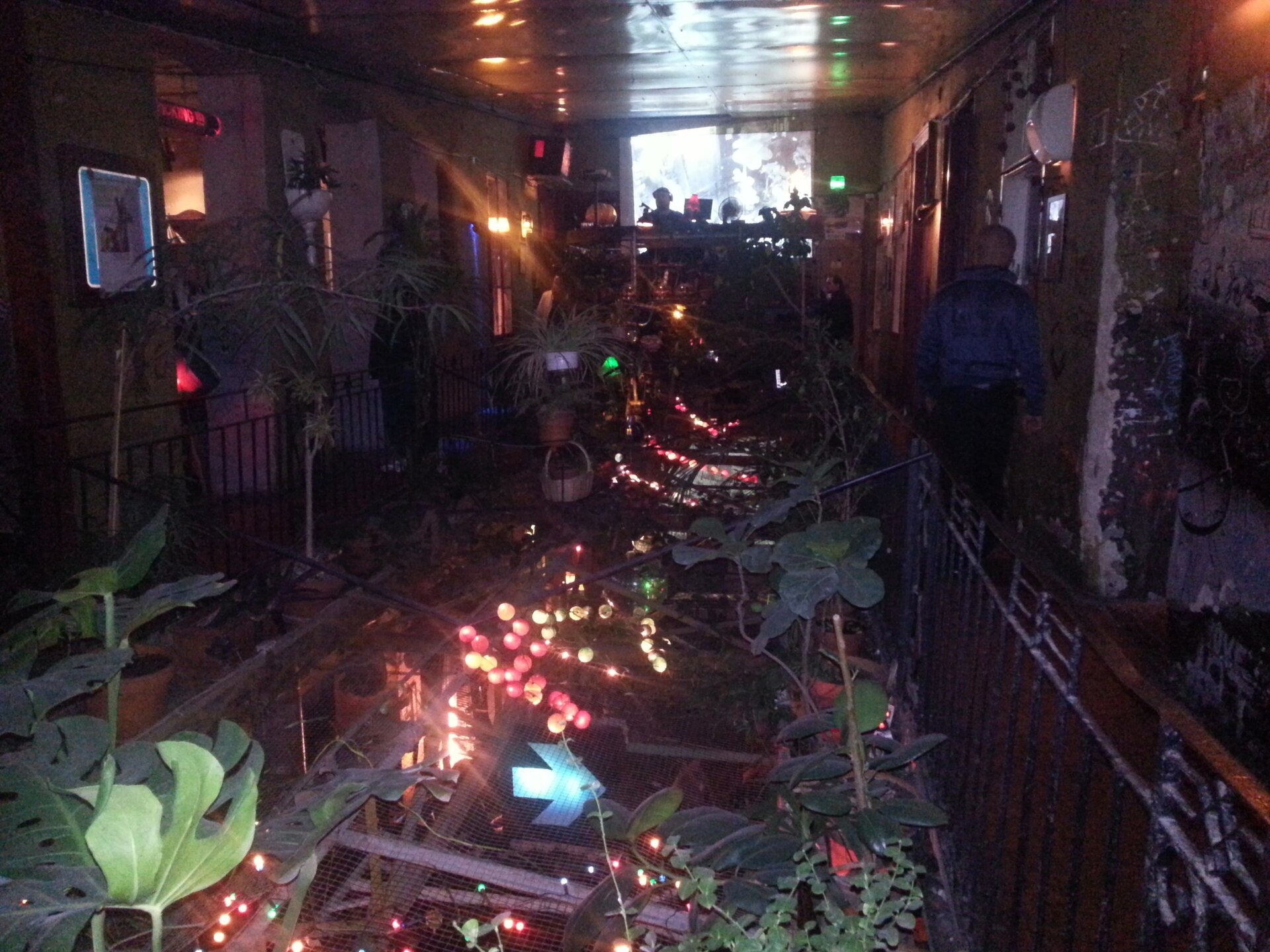Budapest ruin bar atmosphere