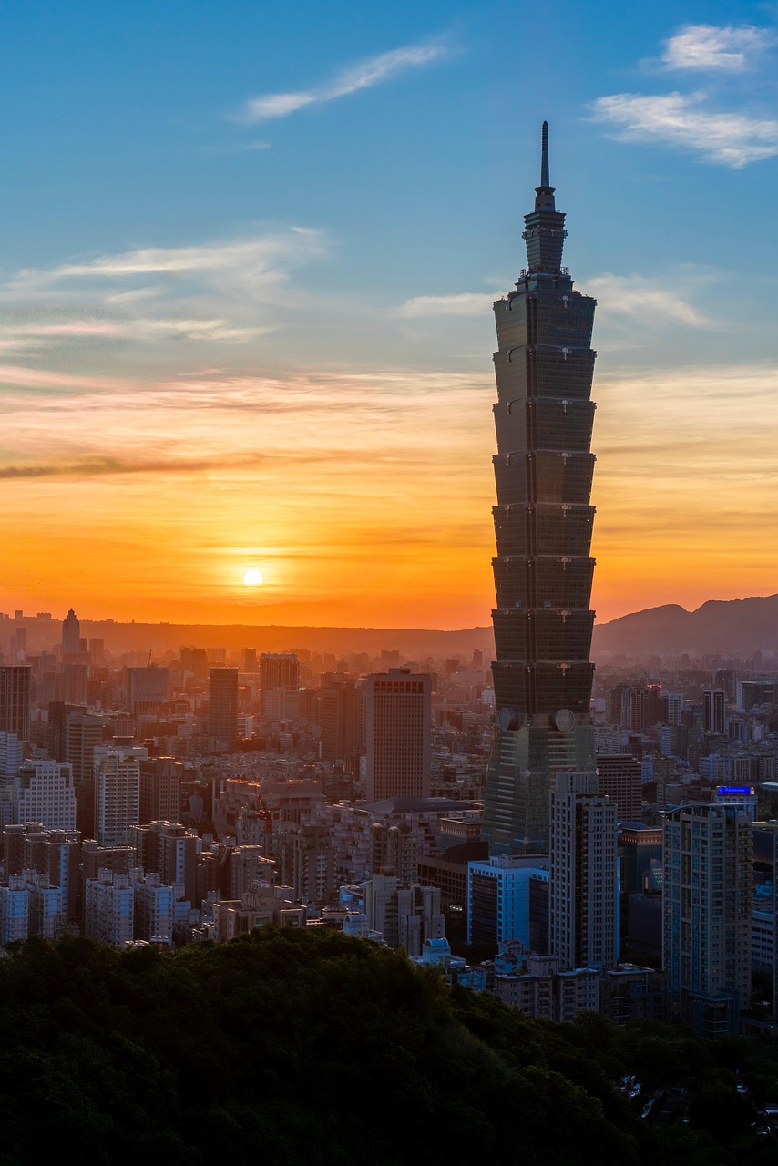 Taipei skyline