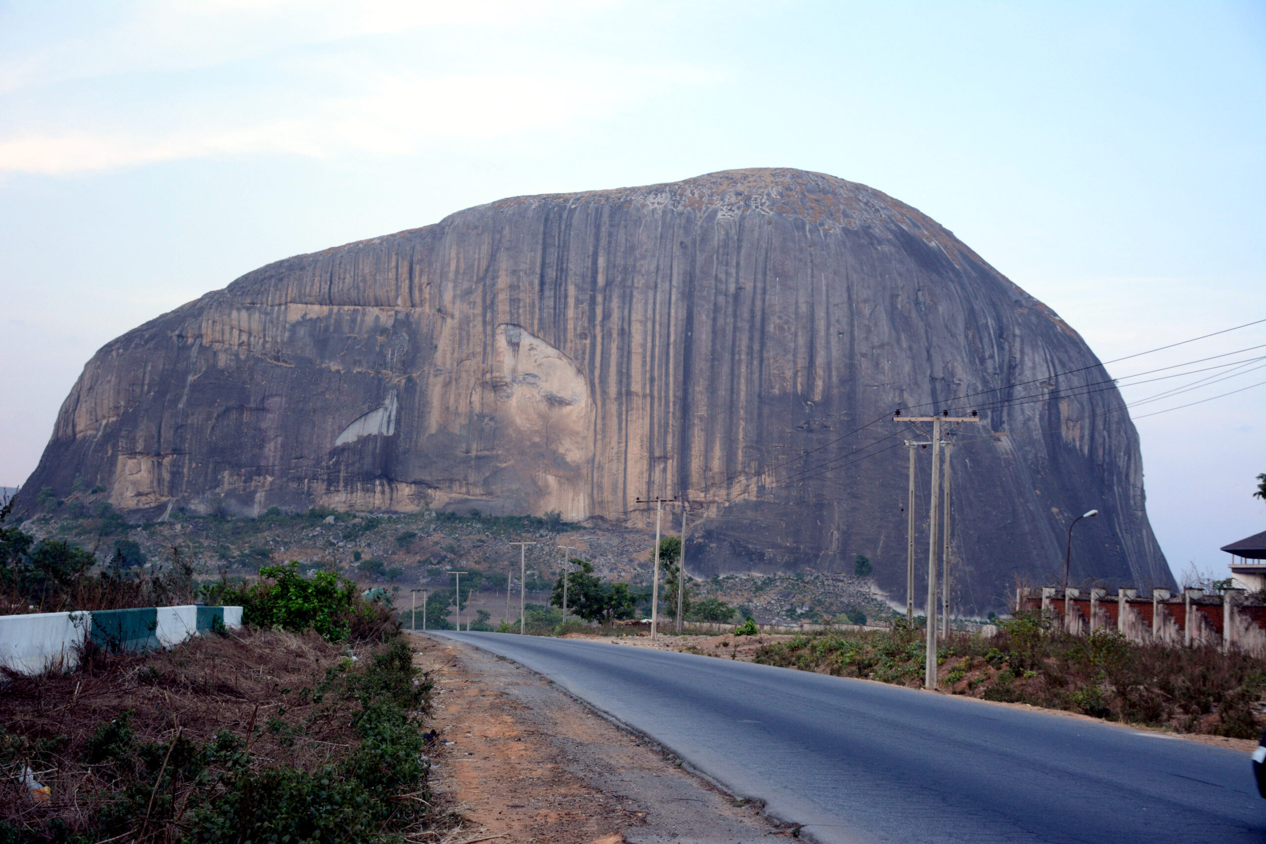 Zuma Rock near Abuja, Nigeria