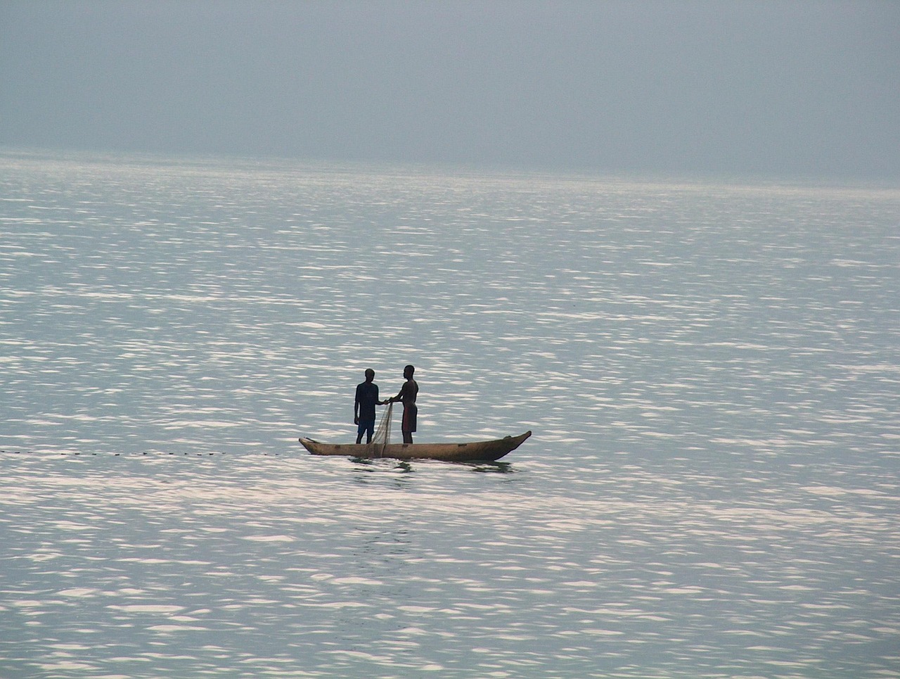 Fishermen on São Tomé island