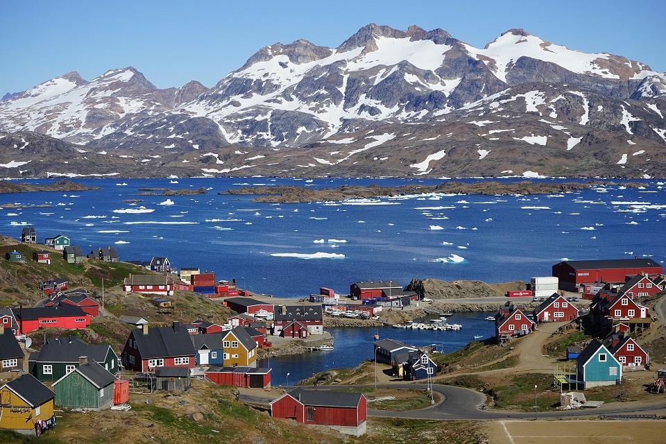 Greenland scenery for adventurous travellers looking for bold places to visit