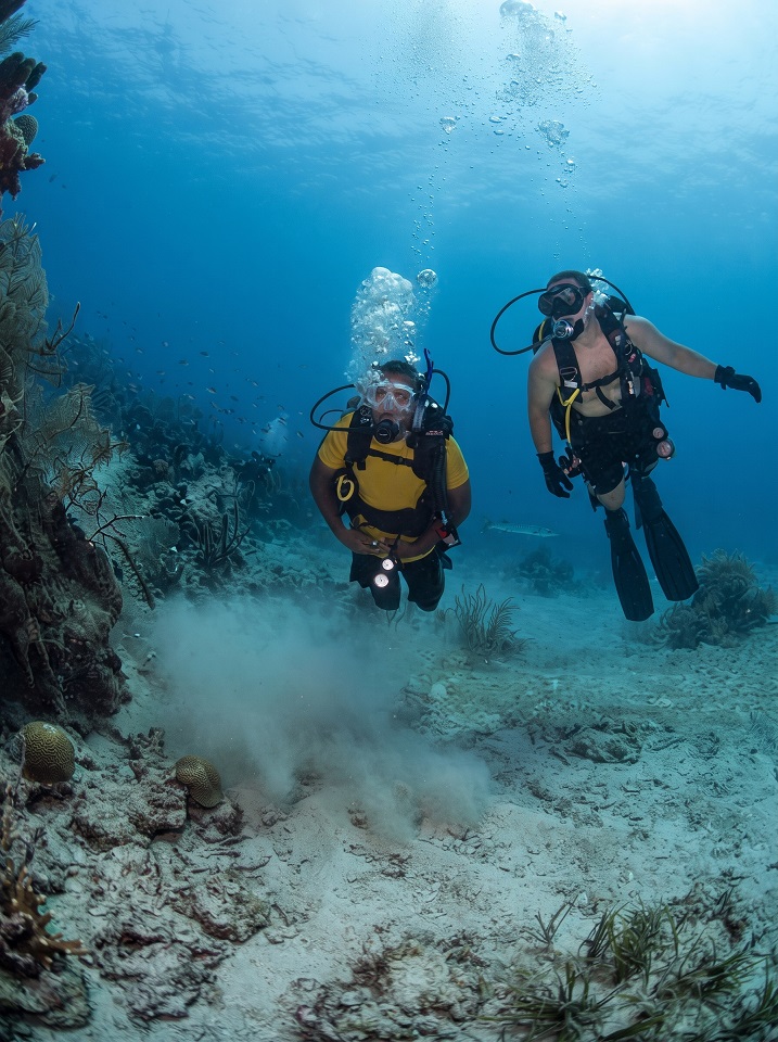 Diving in Belize