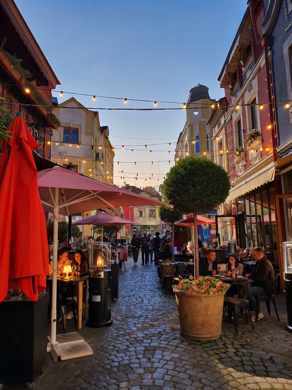 Kapana neighbourhood in Plovdiv, Bulgaria